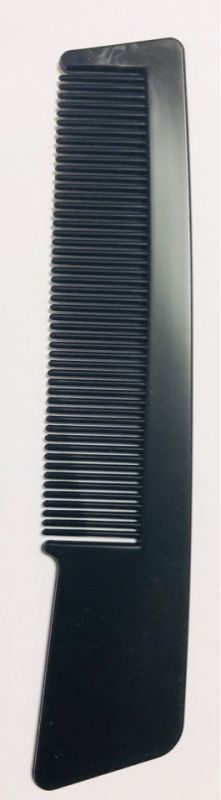 Comb plastic 14cm black Glitter